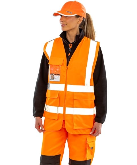 Heavy duty polycotton security vest