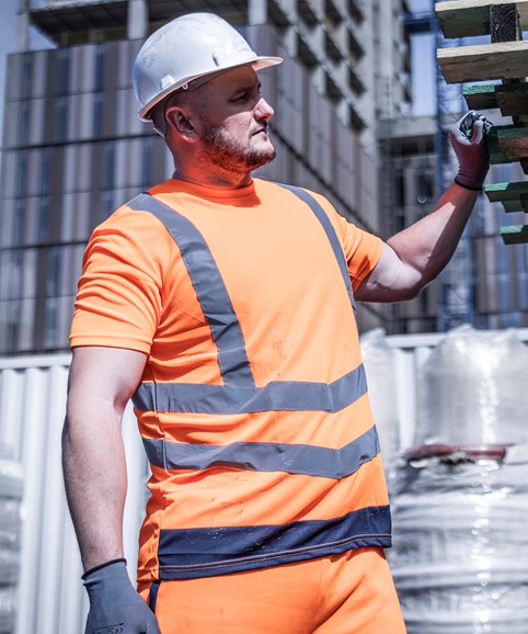 Pro hi-vis short sleeve t-shirt 
