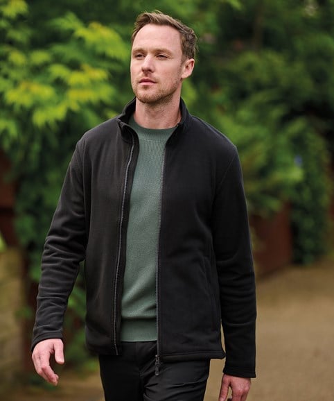 Honestly made recycled full zip microfleece