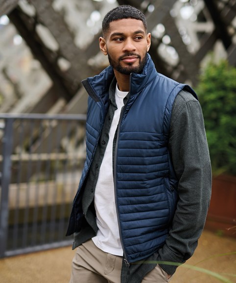 Bodywarmer matelassé recyclé