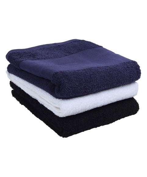 Serviette de toilette à bordure imprimable