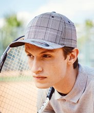 Casquette glen check Flexfit (6196)