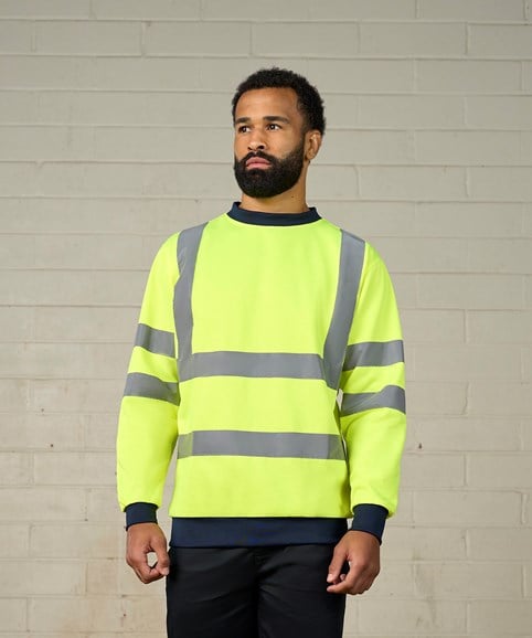 High visibility sweatshirt