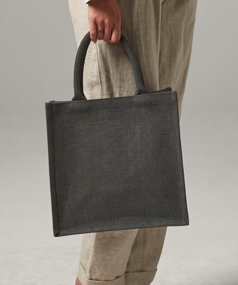 Jute midi tote