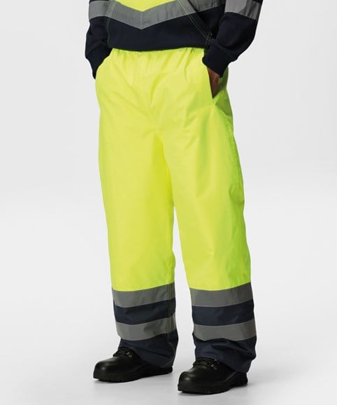 Pro hi-vis insulated overtrousers