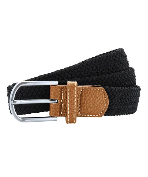 Ceinture extensible tressée