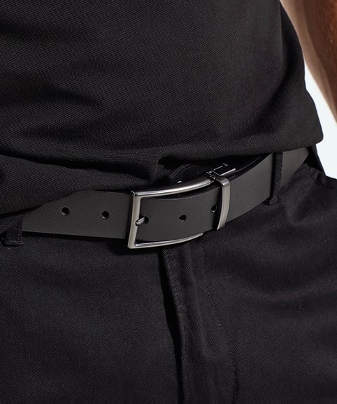 Ceinture homme double sens en cuir