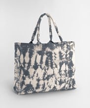 Tie-dye canvas tote bag