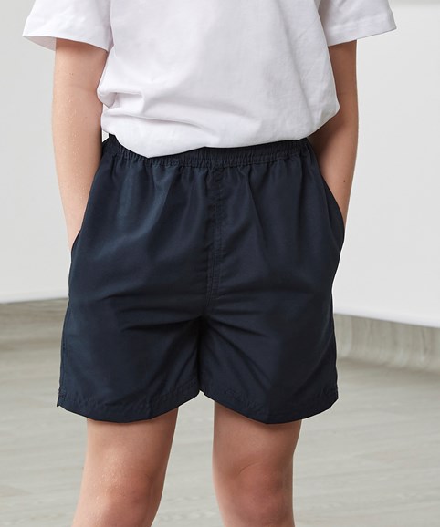 Kids track shorts