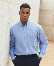 Chemise Oxford classique à manches longues Homme