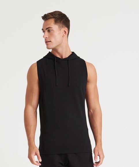 Urban sleeveless muscle hoodie