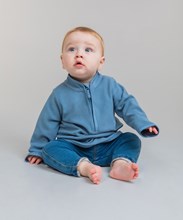 1/2-zip lightweight fleece