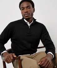 Regular fit Arundel 1/4-zip sweater