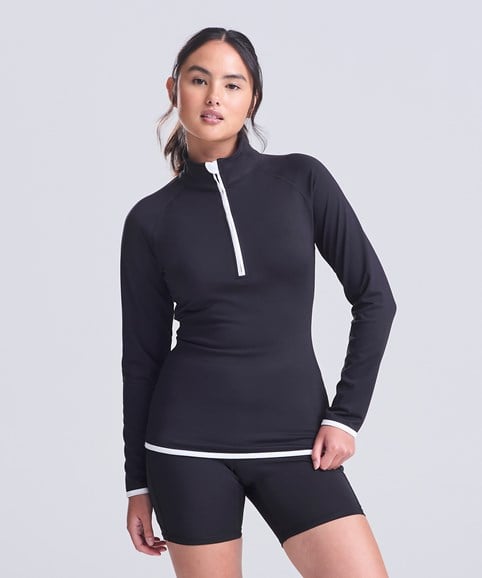 Sweat 1/2 zip Girlie Cool