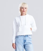 Sweat-shirt à capuche court Girlie