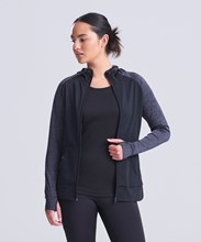 Women's cool contrast zoodie