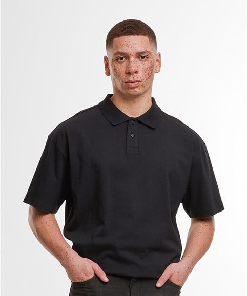 Oversized polo shirt