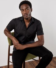 Chemise Popeline Homme manches courtes