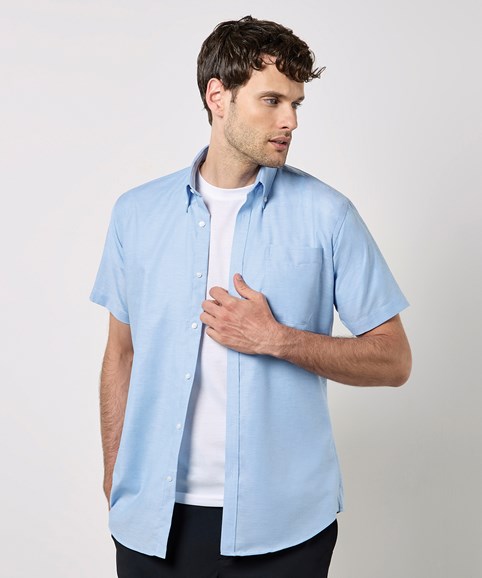 Slim fit workwear Oxford shirt short-sleeved (slim fit)