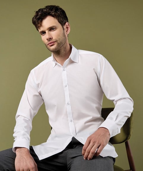 Business shirt long-sleeved (slim fit)