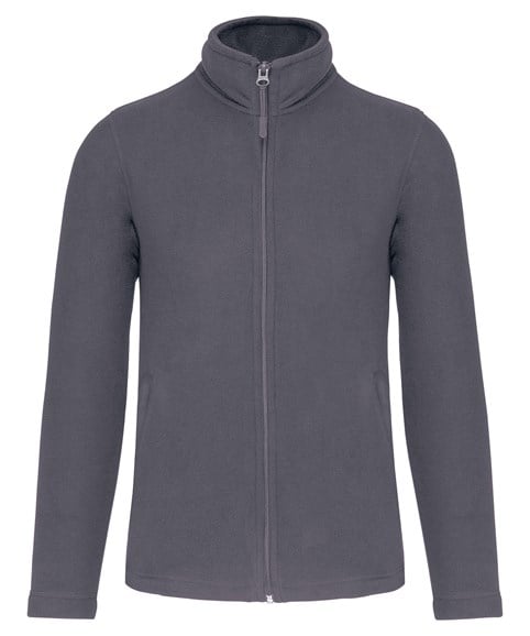 Zip-through microfleece jacket