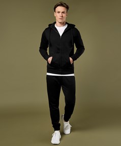 Klassic hooded zipped jacket Superwash® 60° long sleeve (regular fit)