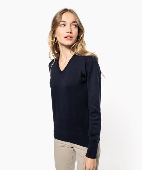 Women's v-neck jumper