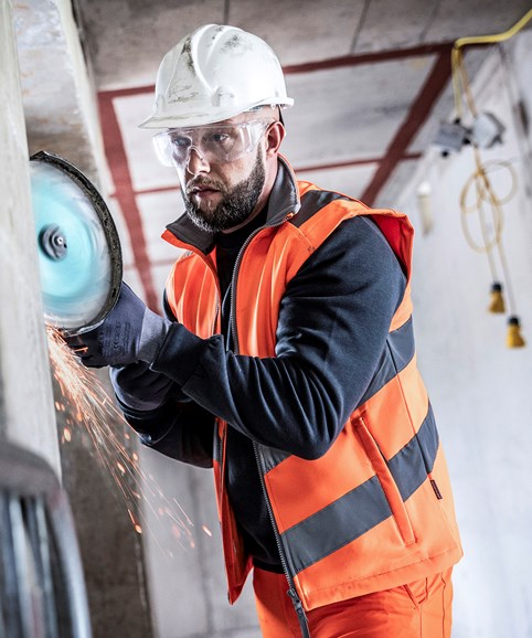 Hi-vis Pro Ablaze bodymarmer