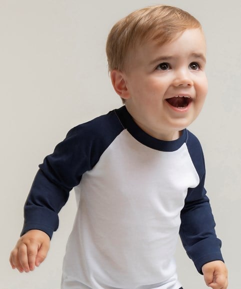 T-shirt de baseball à manches longues