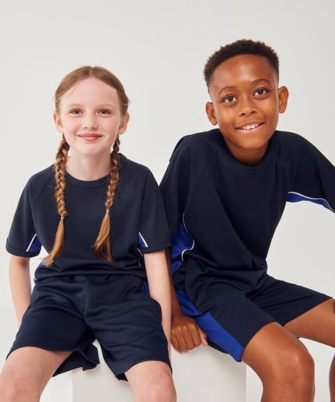 Kids performance panel t-shirt