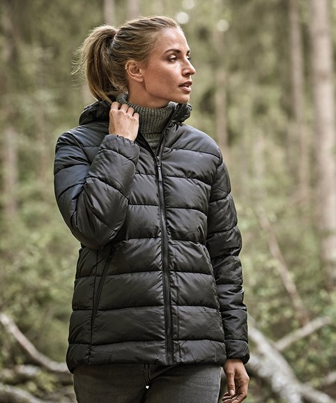Women's lite hooded jacket (9647)