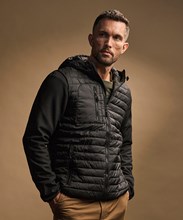 Hooded crossover jacket (9628)