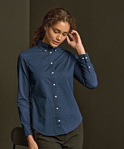 Women's casual twill shirt (4003)