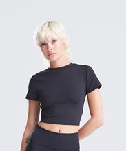 Women's recycled cropped T