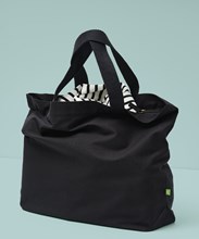 Elba organic canvas premium zip tote