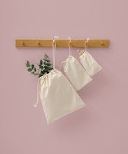 Organic cotton stuff bag