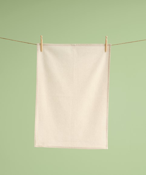 Organic cotton tea towel