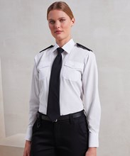 Women's long sleeve pilot shirt