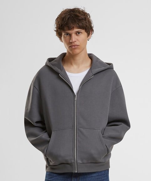 Sweat à capuche zippé Fluffy