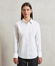 Chemise à manches longues en popeline Supreme Femme