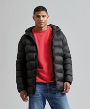  Solitude recycled hooded jacket