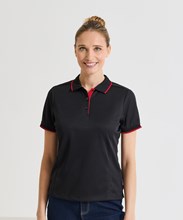 Women's contrast Coolchecker® polo