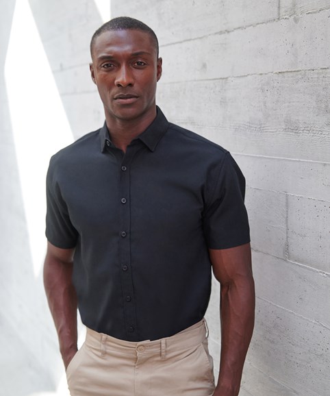 Short sleeve ‘cotton-feel’ Coolplus® shirt