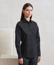 Women's long sleeve 'Recyclight' poplin shirt