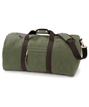 Vintage canvas holdall