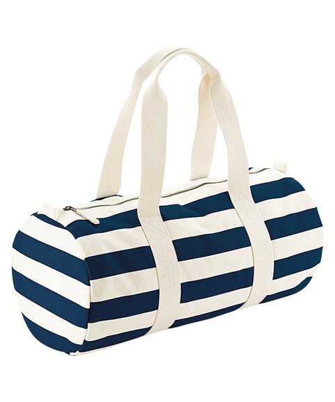 Nautical barrel bag