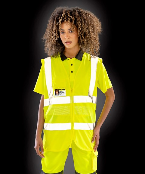Core zip ID safety tabard