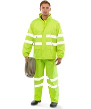 Ensemble imperméable à haute visibilité