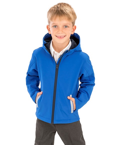 Veste softshell à capuche Core junior TX performance