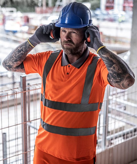 Hi-vis Pro contract polo